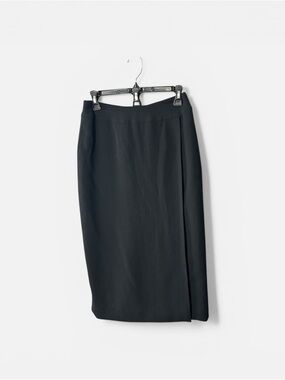 Veronica Stevens Pure Wool Pencil Wrap Lined Skirt Career Classic Timeless Sz 4